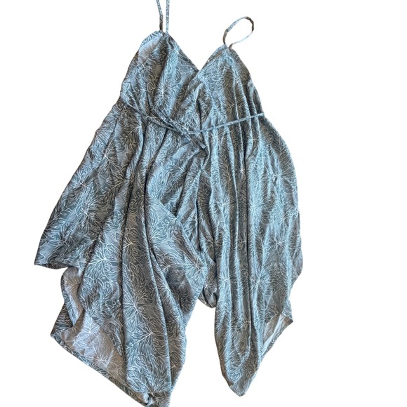 World Market Dresses & Skirts - World Market Leaf Jumper Oversized Women's S/M Sleeveless Flowy Boho Cottagecore